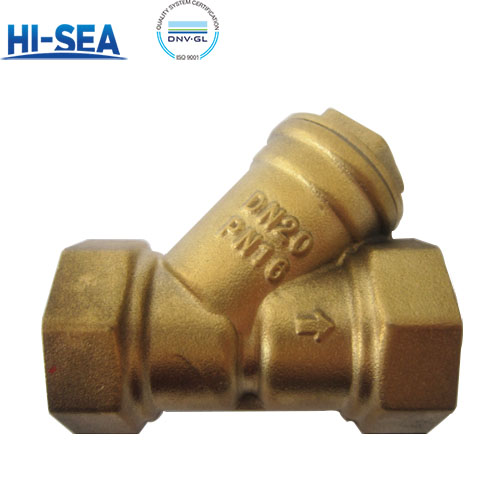 Bronze Y Strainer Threaded